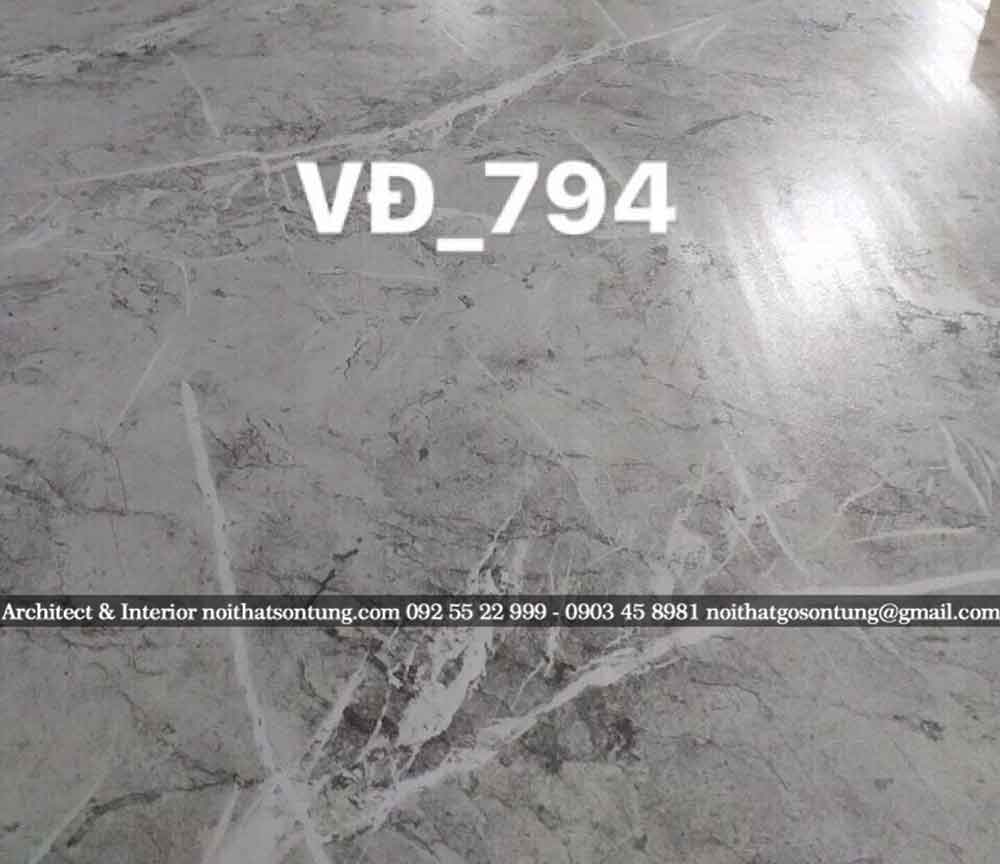 Ván gỗ MDF phủ Melamine vân đá 794