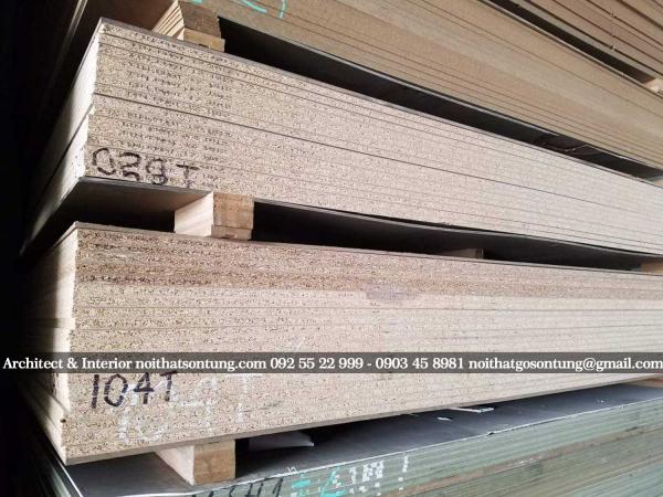 Chip board - price list of particle boards in Hanoi