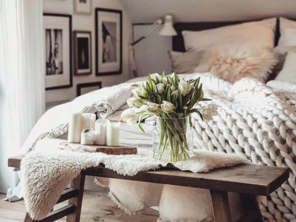 11 cách biến phòng ngủ thành không gian lãng mạn và siêu ấm áp khi đông về